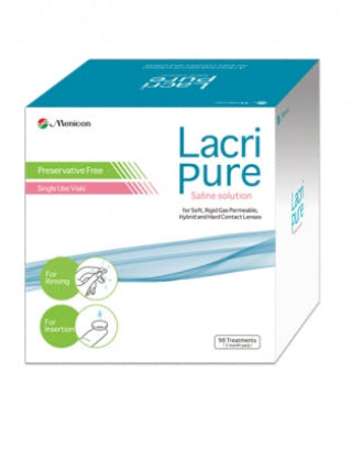 Menicon Lacripure, Rinsing and Insertion Saline